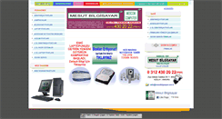 Desktop Screenshot of mesutbilgisayar.com.tr